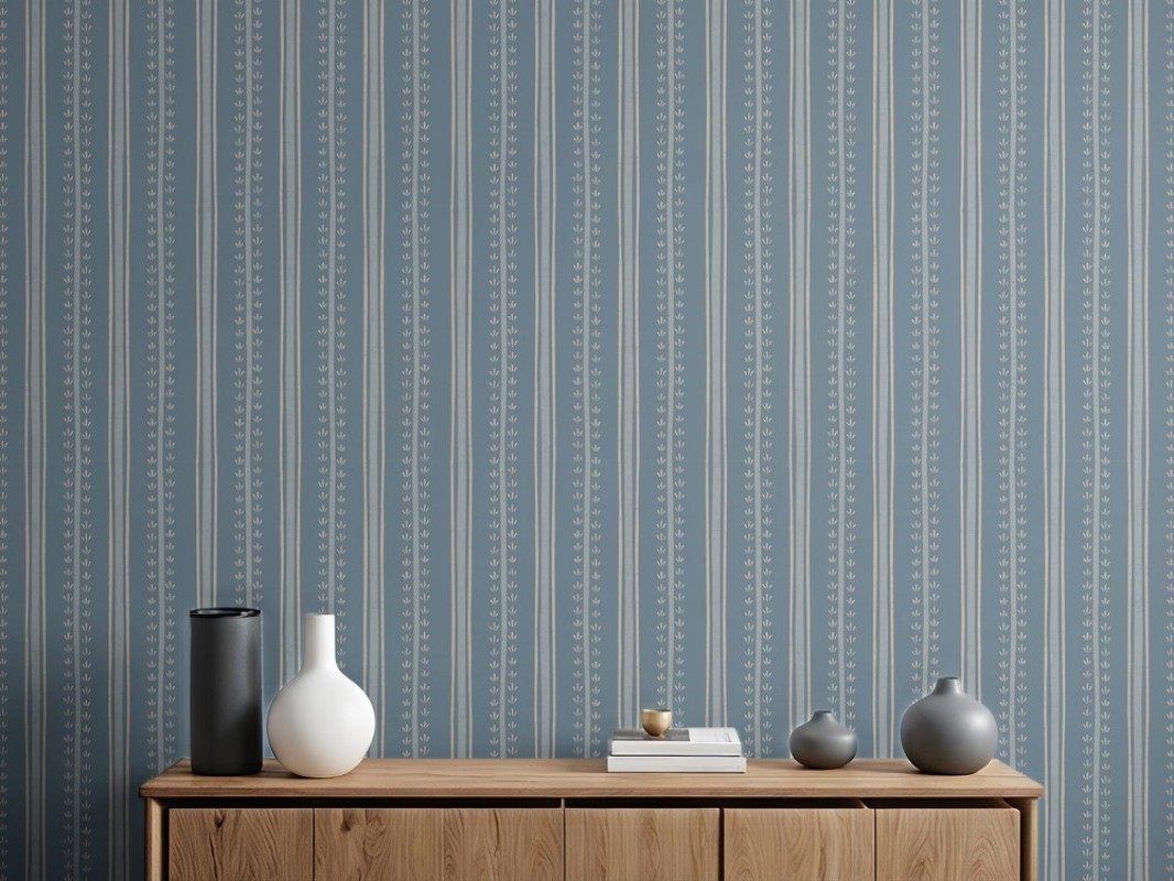 Picture of Fargesammensetning Astoria Stripe Blue - 1036501-01 - 04978-01
